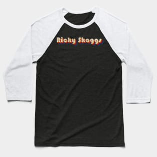 retro vintage Ricky Skaggs Baseball T-Shirt